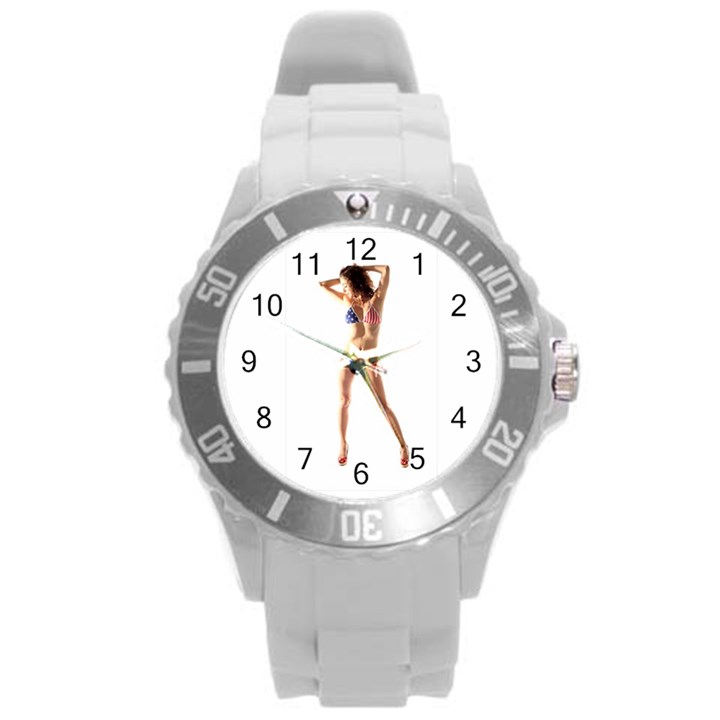 Usa Girl Plastic Sport Watch (Large)