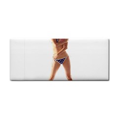 Usa Girl Hand Towel by hlehnerer