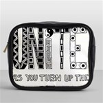 Watch The World Unite As You Turn Up The Love Mini Travel Toiletry Bag (One Side) Front