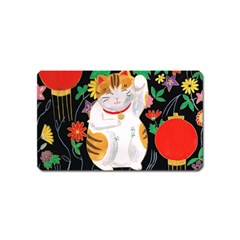 Maneki Neko Magnet (name Card) by TabbyCatStudios