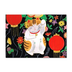 Maneki Neko A4 Sticker 10 Pack by TabbyCatStudios