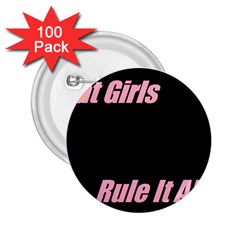 Petchatgirlsrule 2 25  Button (100 Pack) by Princessbabyj