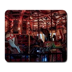 Carousel Ride Large Mouse Pad (rectangle) by designsbyvee