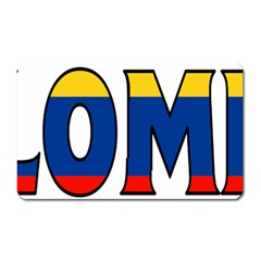 Colombia Magnet (rectangular) by worldbanners