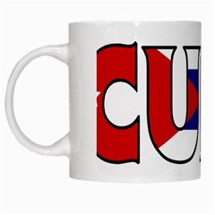 Cuba White Coffee Mug by worldbanners