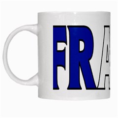 France White Coffee Mug by worldbanners