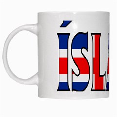 Iceland White Coffee Mug by worldbanners