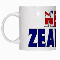 New Zealand White Coffee Mug by worldbanners