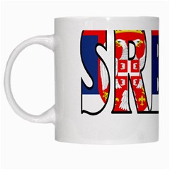 Serbia2 White Coffee Mug by worldbanners