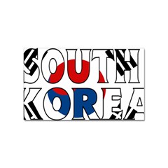 South Korea Sticker 100 Pack (rectangle) by worldbanners