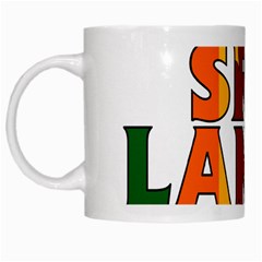 Sri Lanka White Coffee Mug by worldbanners