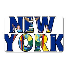 New York Magnet (rectangular) by worldbanners