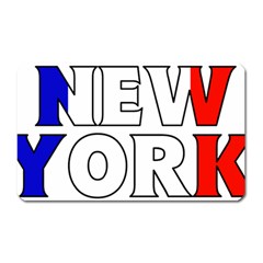 New York France Magnet (rectangular) by worldbanners