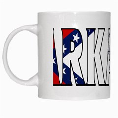 Arkansas White Coffee Mug by worldbanners