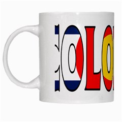 Colorado White Coffee Mug by worldbanners