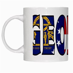 Georgia White Coffee Mug by worldbanners