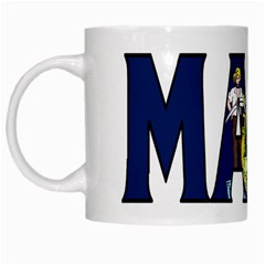 Maine White Coffee Mug by worldbanners