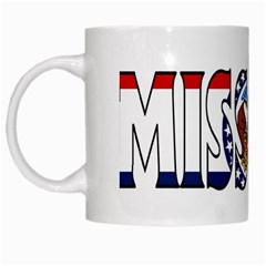 Missouri White Coffee Mug by worldbanners