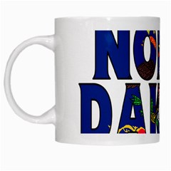 North Dakota White Coffee Mug by worldbanners