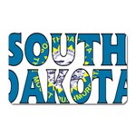 South Dakota Magnet (Rectangular) Front