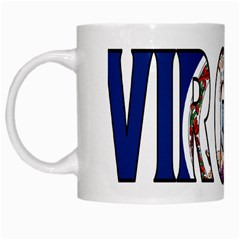 Virginia White Coffee Mug by worldbanners