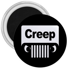 Creep Logo 3  Button Magnet by Contest1703156