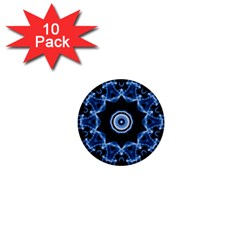 Abstract Smoke  (3) 1  Mini Button (10 Pack) by smokeart