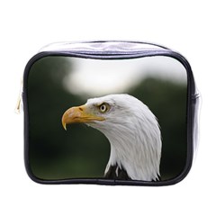 Bald Eagle (1) Mini Travel Toiletry Bag (one Side) by smokeart