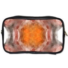 Seamless Background Fractal Travel Toiletry Bag (one Side) by hlehnerer