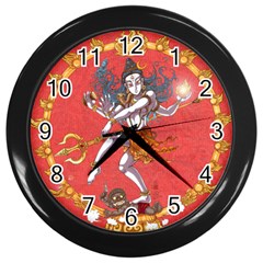 Shiva Wall Clock (black) by Contest1732403