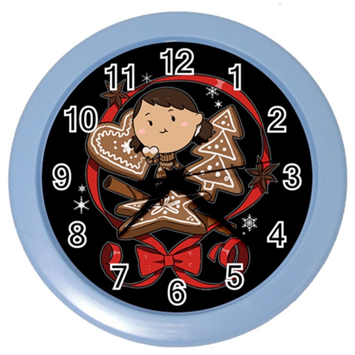 Holiday Wall Clock (Color)