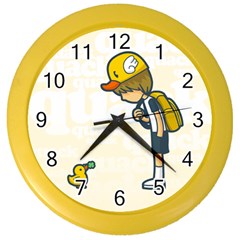 Quack Wall Clock (color) by Contest1739121