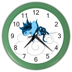 Hiding Wall Clock (color) by Contest1739202