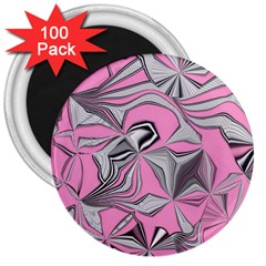 Foolish Movements Pink Effect Jpg 3  Button Magnet (100 Pack) by ImpressiveMoments