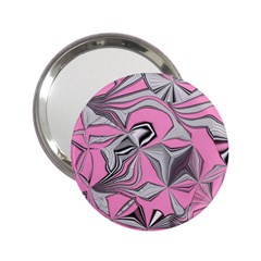 Foolish Movements Pink Effect Jpg Handbag Mirror (2 25 ) by ImpressiveMoments