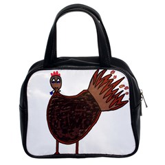 Turkey Classic Handbag (two Sides) by Thanksgivukkah