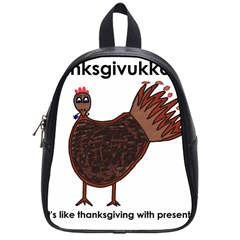 Turkey School Bag (small) by Thanksgivukkah