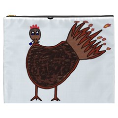 Turkey Cosmetic Bag (xxxl) by Thanksgivukkah