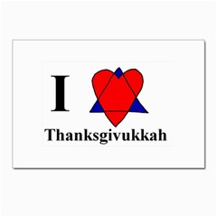 Heartstar Postcard 4 x 6  (10 Pack) by Thanksgivukkah