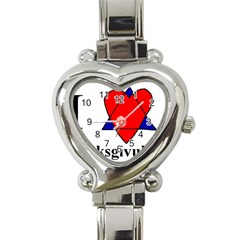 Heartstar Heart Italian Charm Watch  by Thanksgivukkah