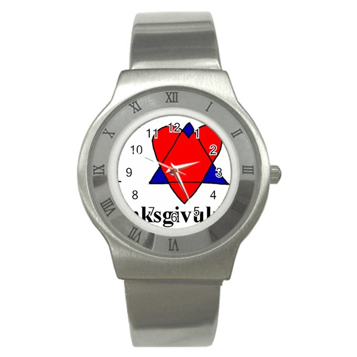 Heartstar Stainless Steel Watch (Unisex)