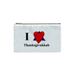 Heartstar Cosmetic Bag (small) by Thanksgivukkah