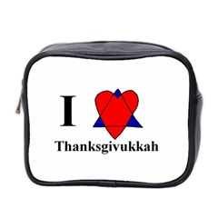 Heartstar Mini Travel Toiletry Bag (two Sides) by Thanksgivukkah