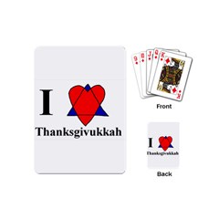 Heartstar Playing Cards (mini) by Thanksgivukkah