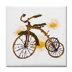 Tree Cycle Ceramic Tile by Contest1753604