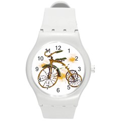 Tree Cycle Plastic Sport Watch (medium) by Contest1753604