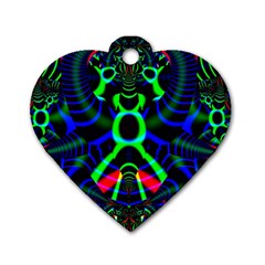 Dsign Dog Tag Heart (two Sided) by Siebenhuehner