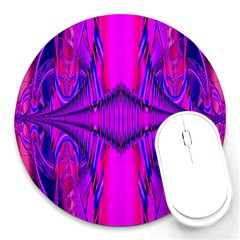 Modern Art 8  Mouse Pad (round) by Siebenhuehner