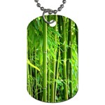 Bamboo Dog Tag (Two-sided)  Front