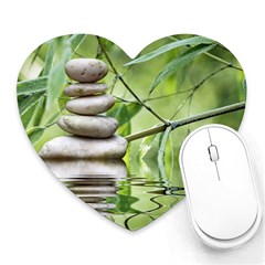 Balance Mouse Pad (heart) by Siebenhuehner